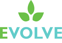 LOGOTIPO EVOLVE Productos orgánicos biodegradables